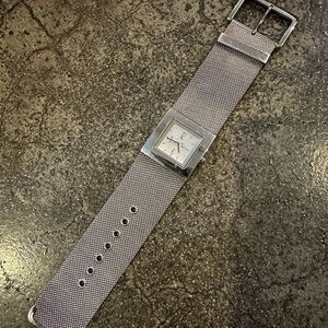 DKNY Silver mesh watch
